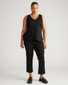 Amaya Ponte Kick Flare Pants - Black