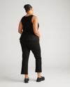 Amaya Ponte Kick Flare Pants - Black