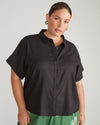 Tupelo Linen Shirt - Black