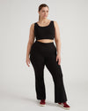 Roya Bootcut Legging - Black