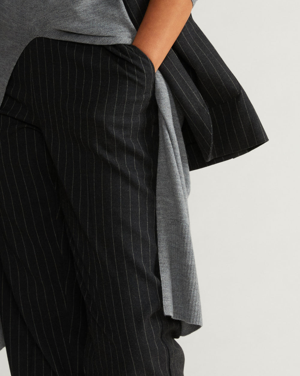 The Pinstripe Pant - Graphite