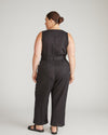 Matilda Linen Jumpsuit - Black