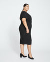 Mary Double Luxe Dress - Black