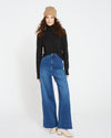 Carrie High Rise Wide Leg Jeans - True Blue