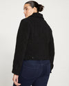 Kelsey Teddy Jacket - Black