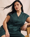 Laurel Linen Dress - Luscious Green