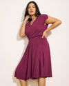 Minetta Liquid Jersey Dress - Rothko Purple