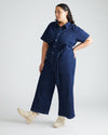 Kate Denim Jumpsuit - Dark Indigo