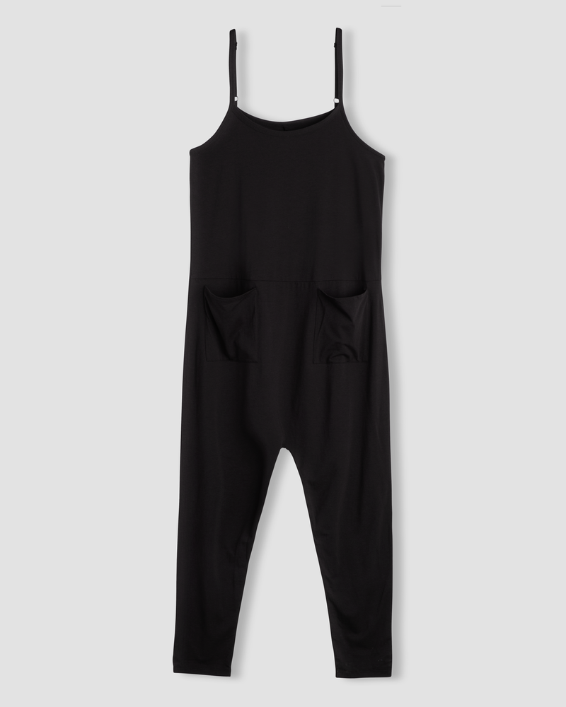 UltimateS Jackson Sleeveless Jumpsuit - Black