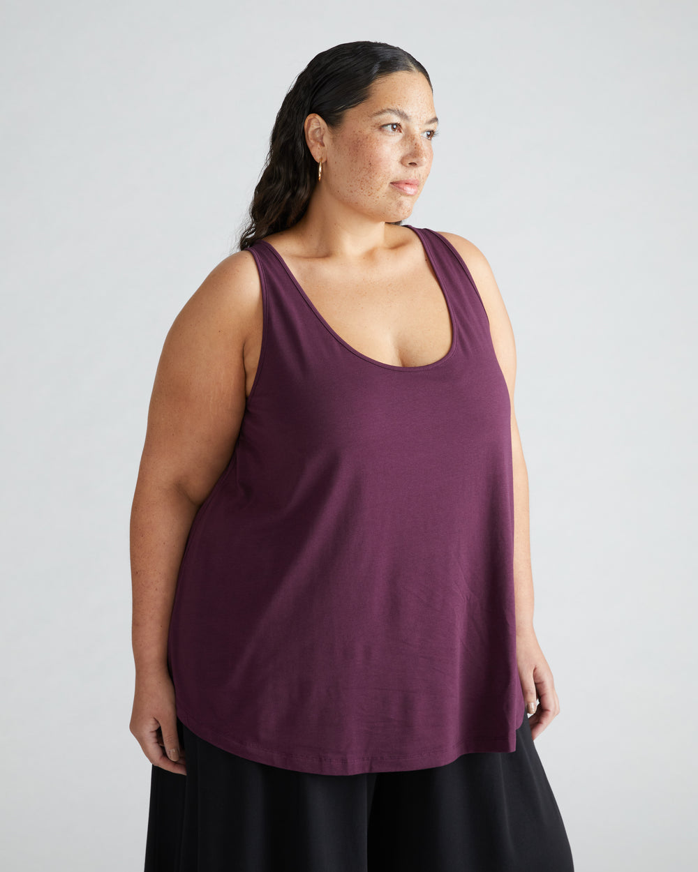 Trisha Lounge Tank - Acai