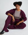 Knitted Mila Lounge Pants - Acai