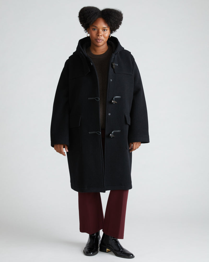 Highlands Duffle Coat - Black