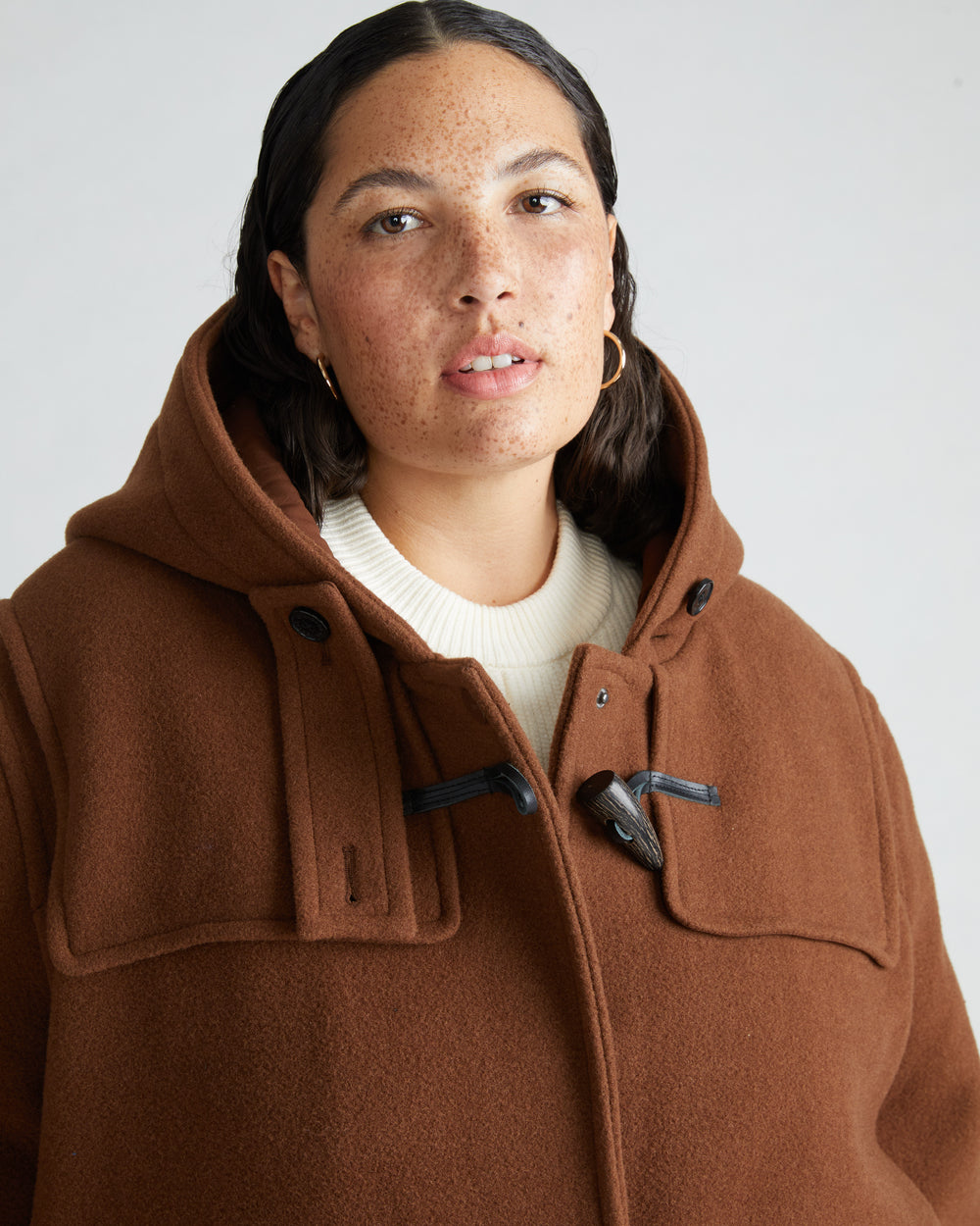 Highlands Duffle Coat - Grizzly