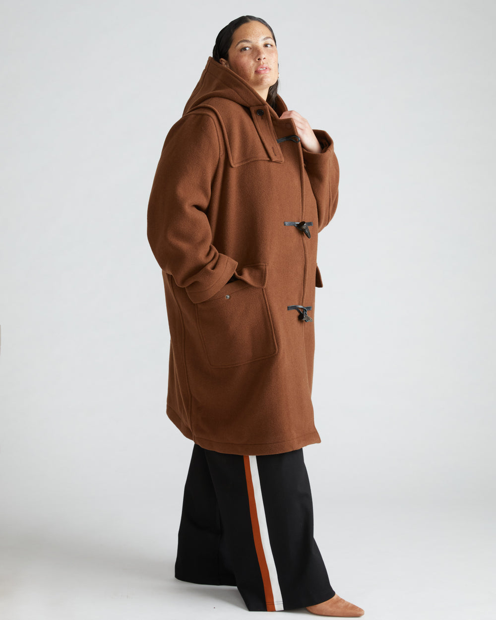 Highlands Duffle Coat - Grizzly