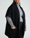 Akira Sweater Coat - Black