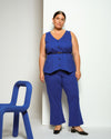 The Tailored Ponte Vest - Tanzanite