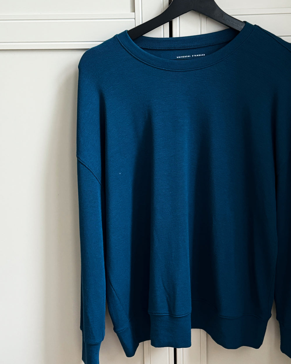 TravelKnit Sweatshirt - Blue Teal