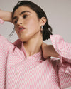 Henning x US Madison Shirt - Pink/White Stripe