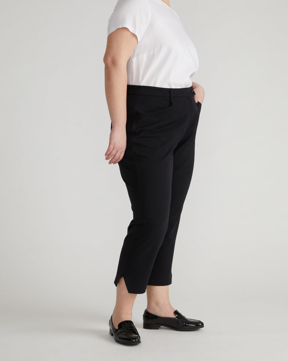 All Day Mercer Tapered Leg Pants - Black