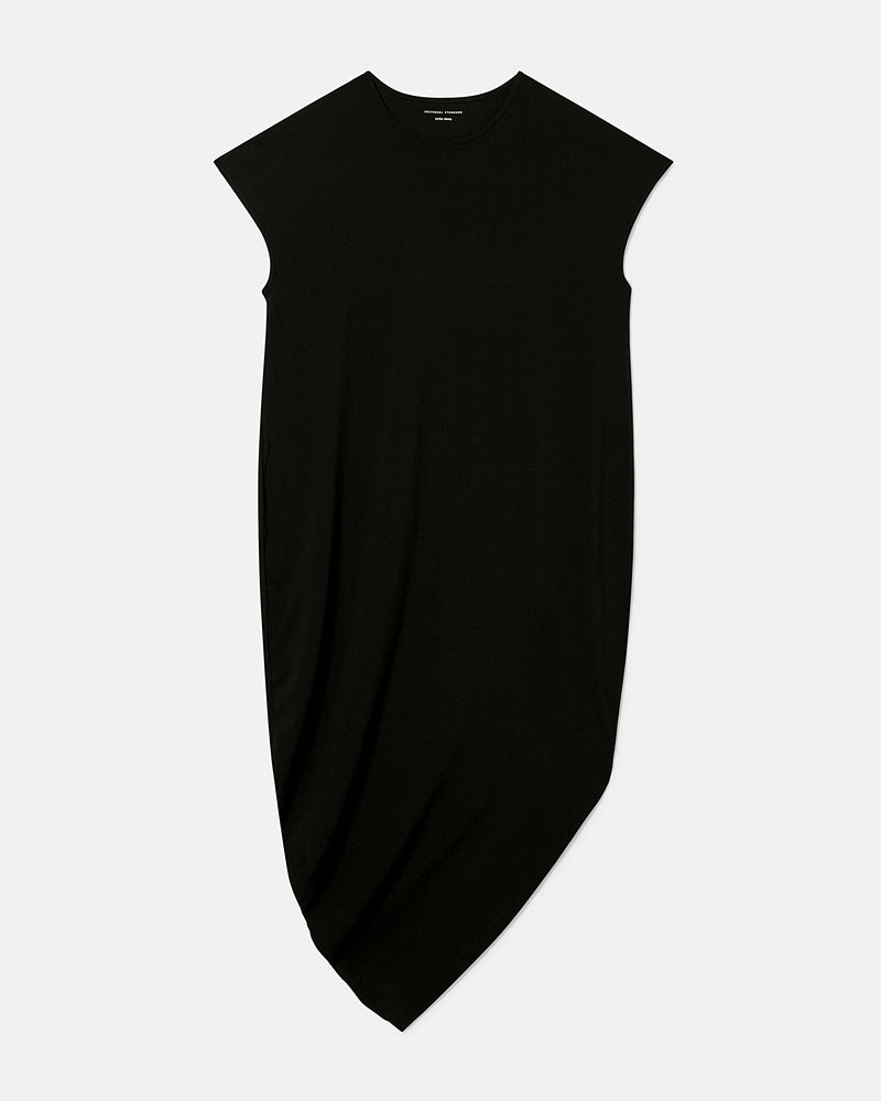 Geneva Dress Black Flat