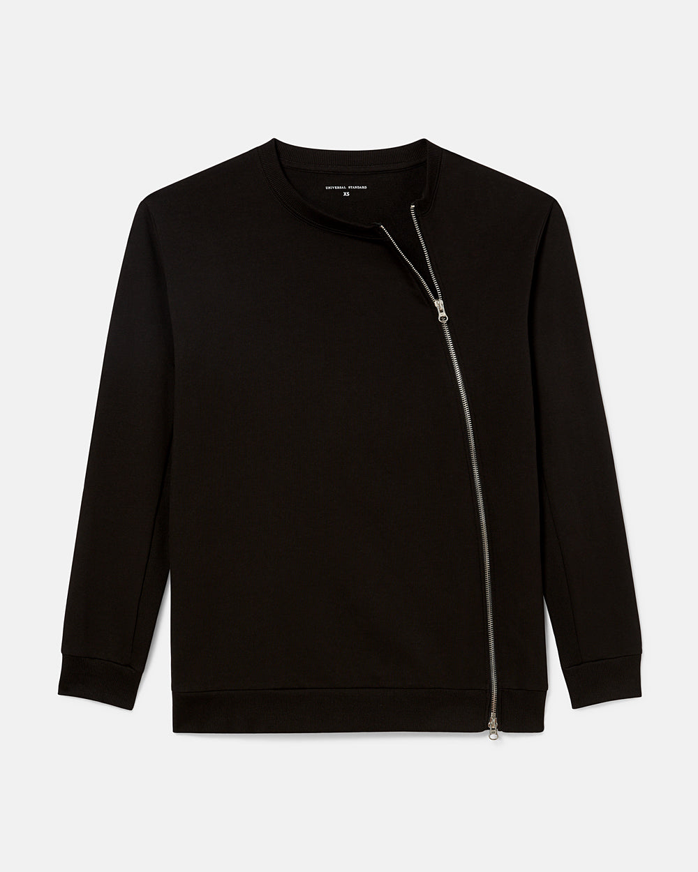 Meridien Zip Sweatshirt - Black