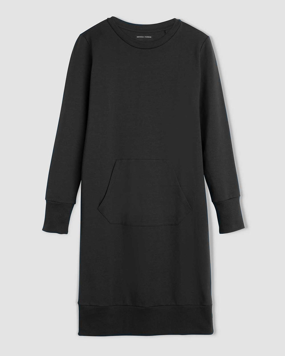 Bree Sweatshirt Dress - Black