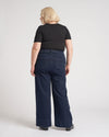 Carrie High Rise Wide Leg Jeans - Dark Indigo