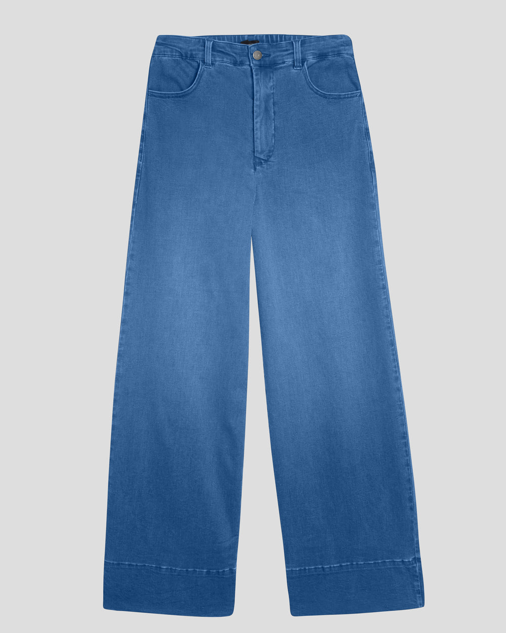 Carrie High Rise Wide Leg Jeans - True Blue