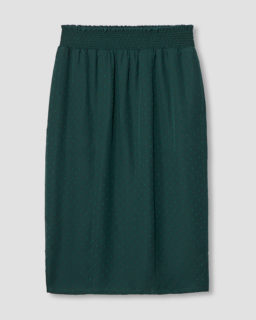 Blair Swiss Dot Chiffon Skirt - Forest Green