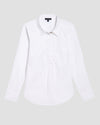 Elbe Popover Stretch Poplin Shirt Classic Fit - White