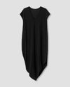 Iconic Geneva V-Neck Dress - Black