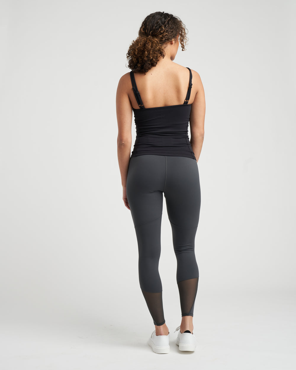 Danica Mesh Legging - Black Sand