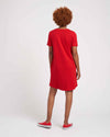 Halie T-Shirt Dress - Red