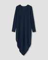 Iconic Long Sleeve V-Neck Geneva Dress - Navy