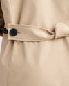 Derjon Trench Coat - Khaki