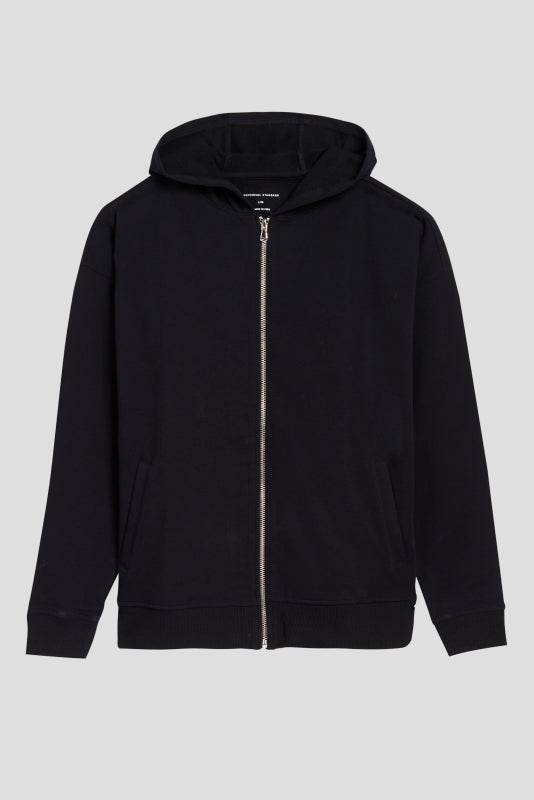 Peachy Terry Full Zip Hoodie - Black