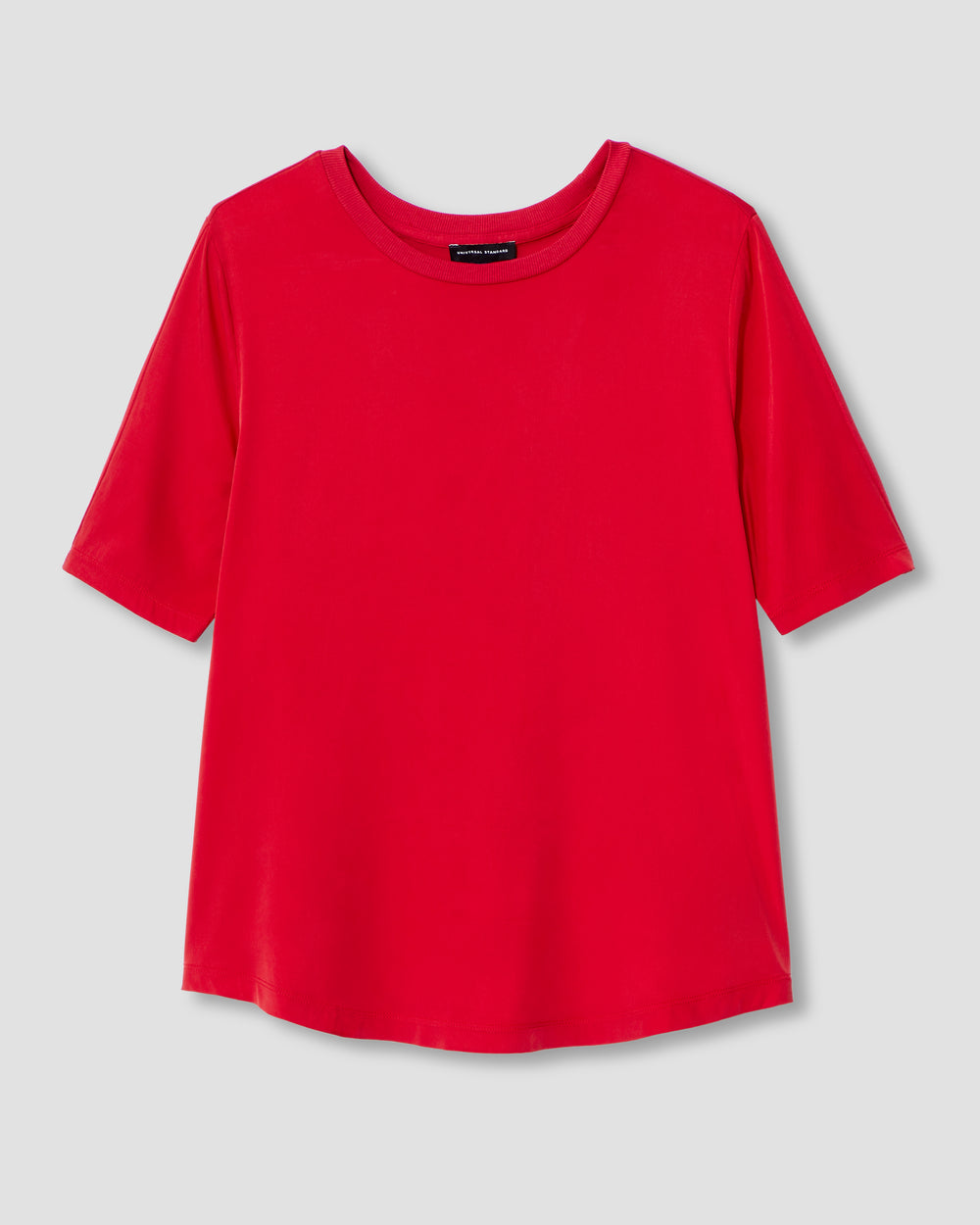 Arvo Cupro Mix Tee - Red