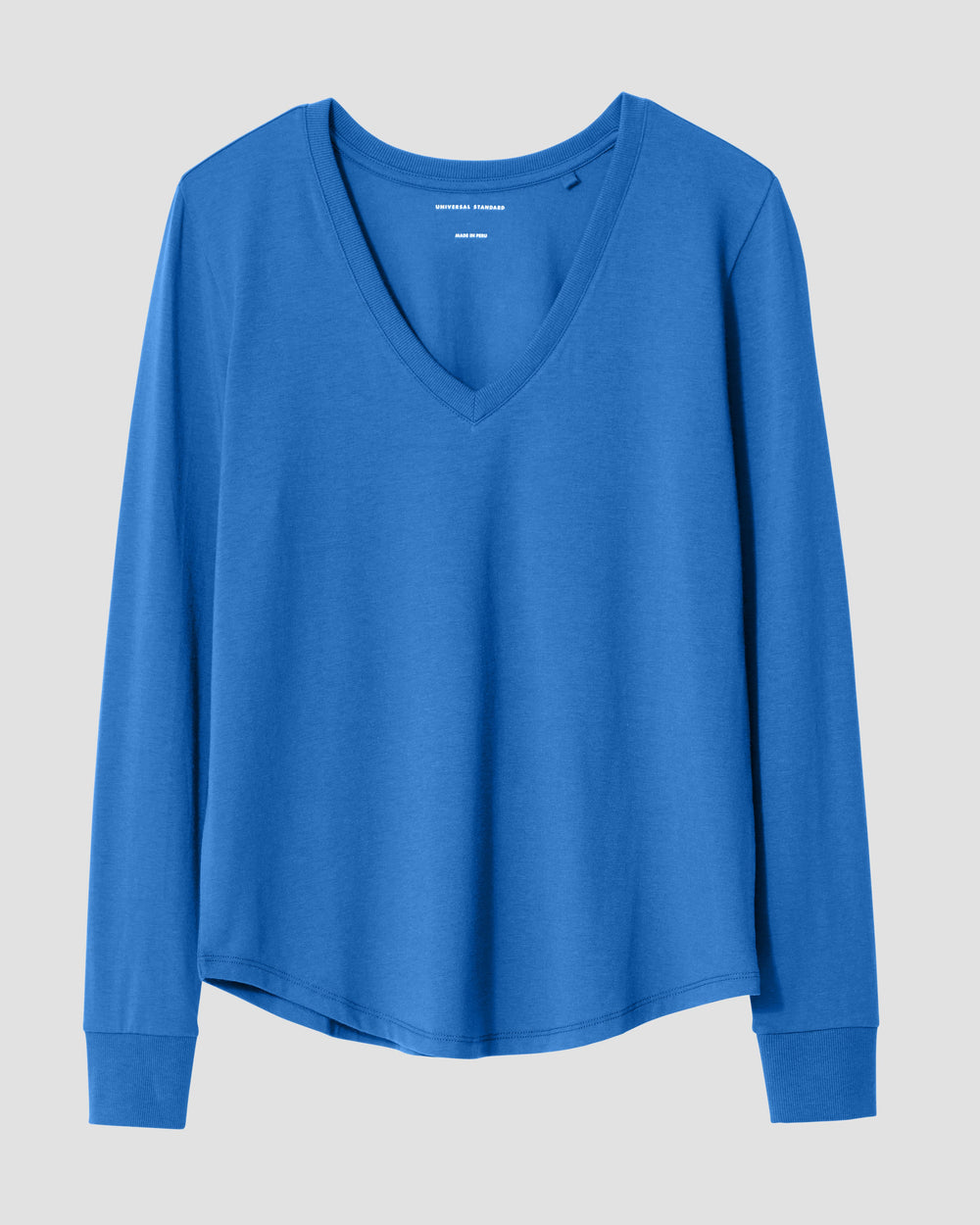 Long Sleeve V Rex - Royal Blue