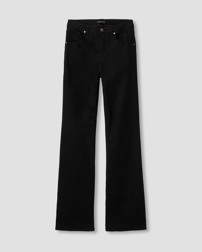 Sava High Rise Flare Jeans 34 inch - Black