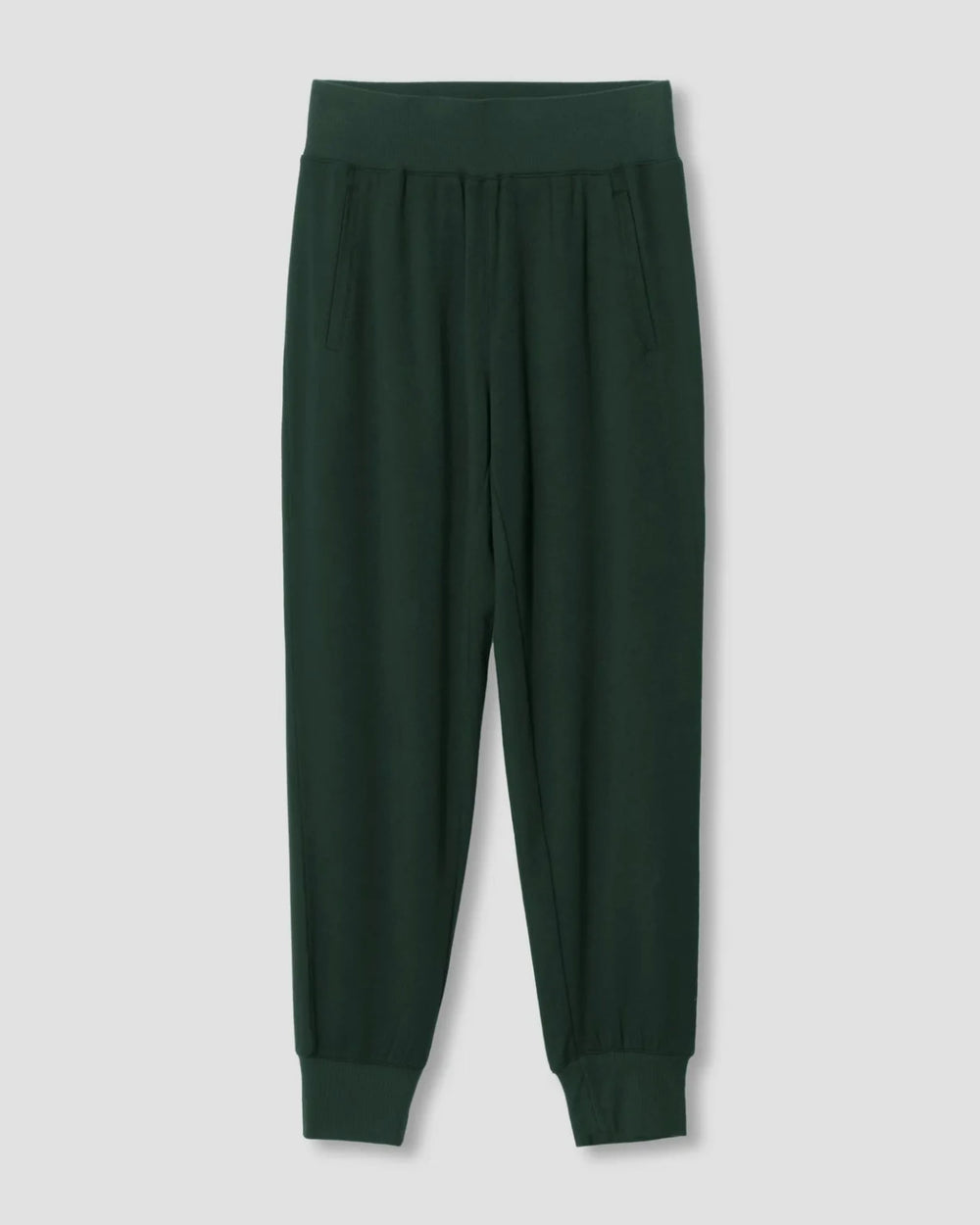 Bridget Luxe Fine Terry Jogger - Forest Green