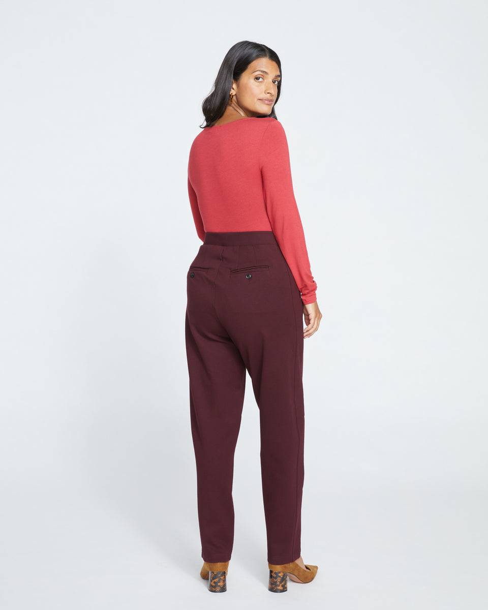 Buy Black Ponte Slim Leg Trousers from Next Luxembourg