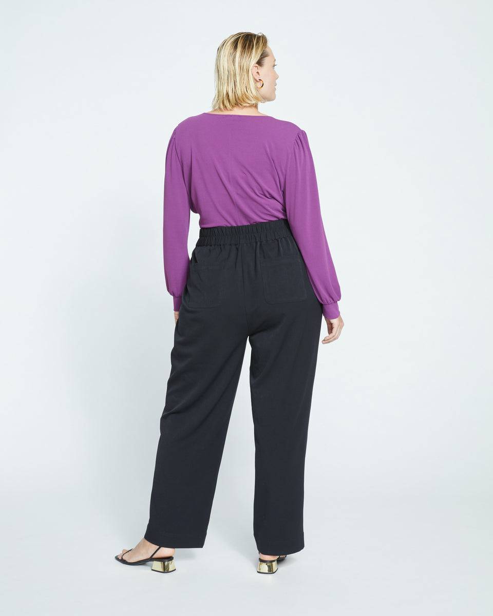 All Day Easy Pants - Black Zoom image 3