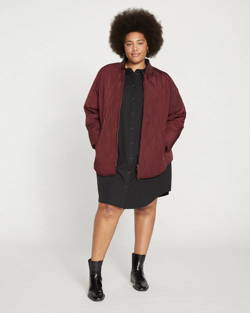 Buy Black Padded Longline Coat 22, Coats