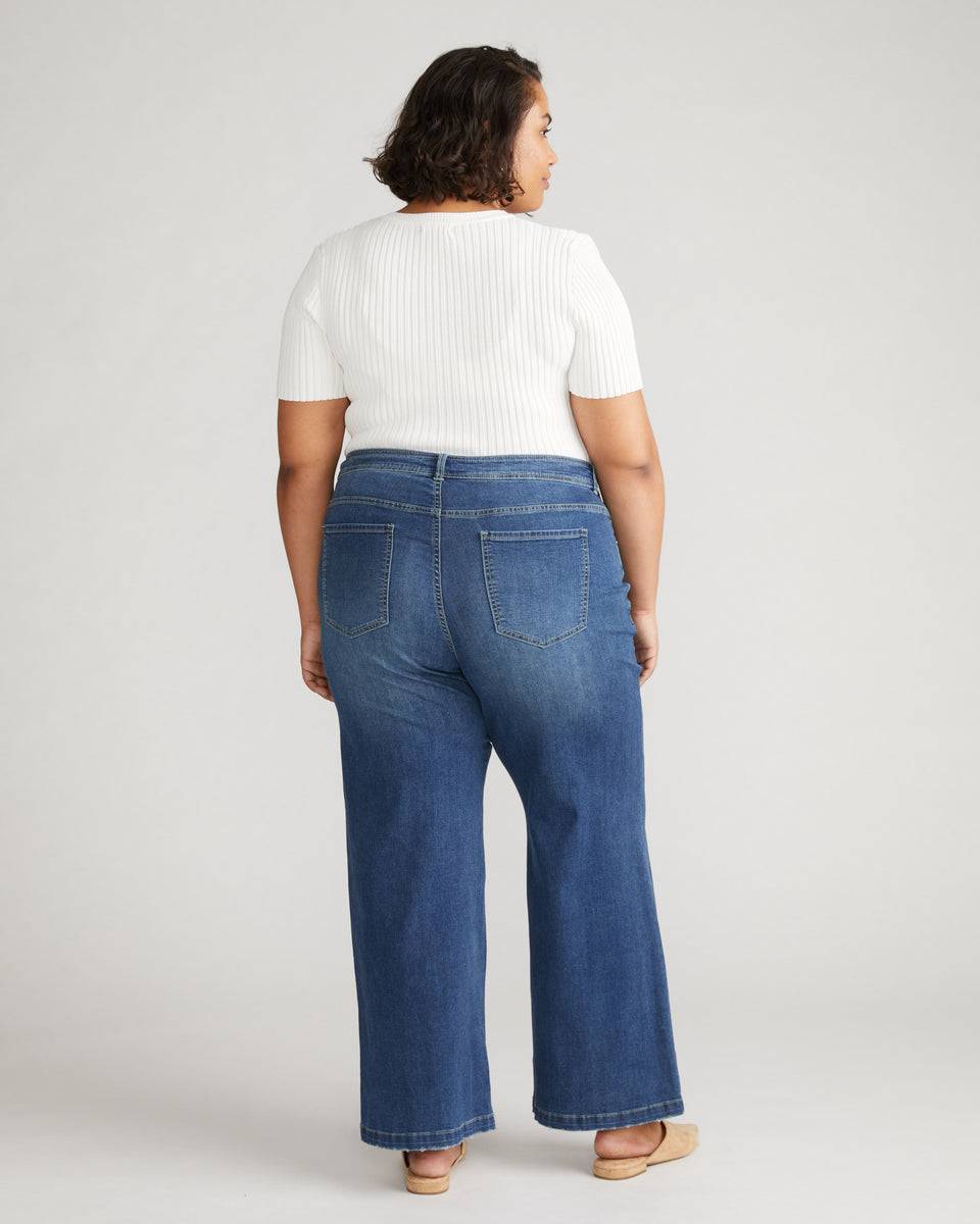 Taylor ComfortDenim Trouser Jeans - Seychelles Blue Zoom image 2