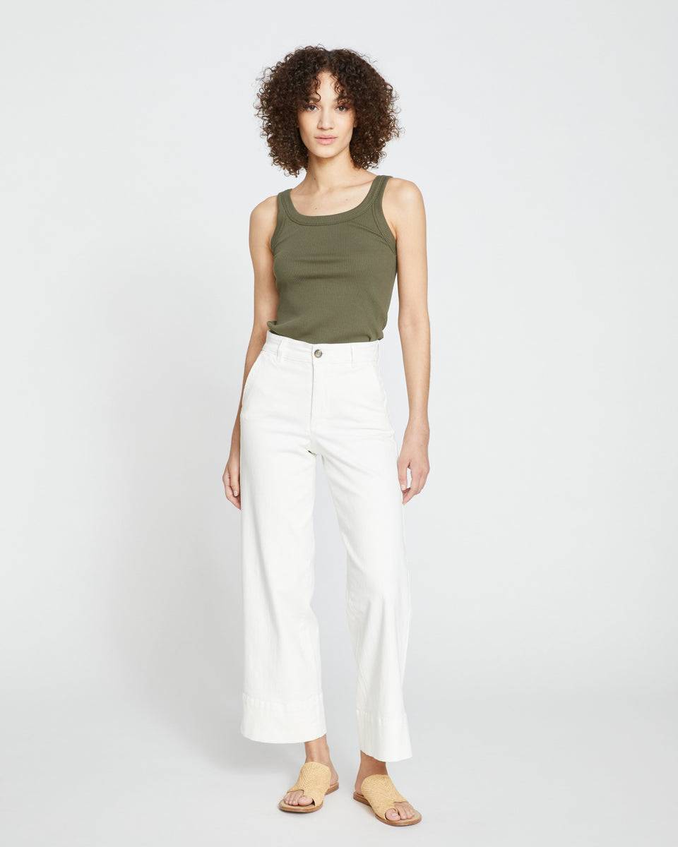Carol High Rise High Stretch Jeans - White Zoom image 5