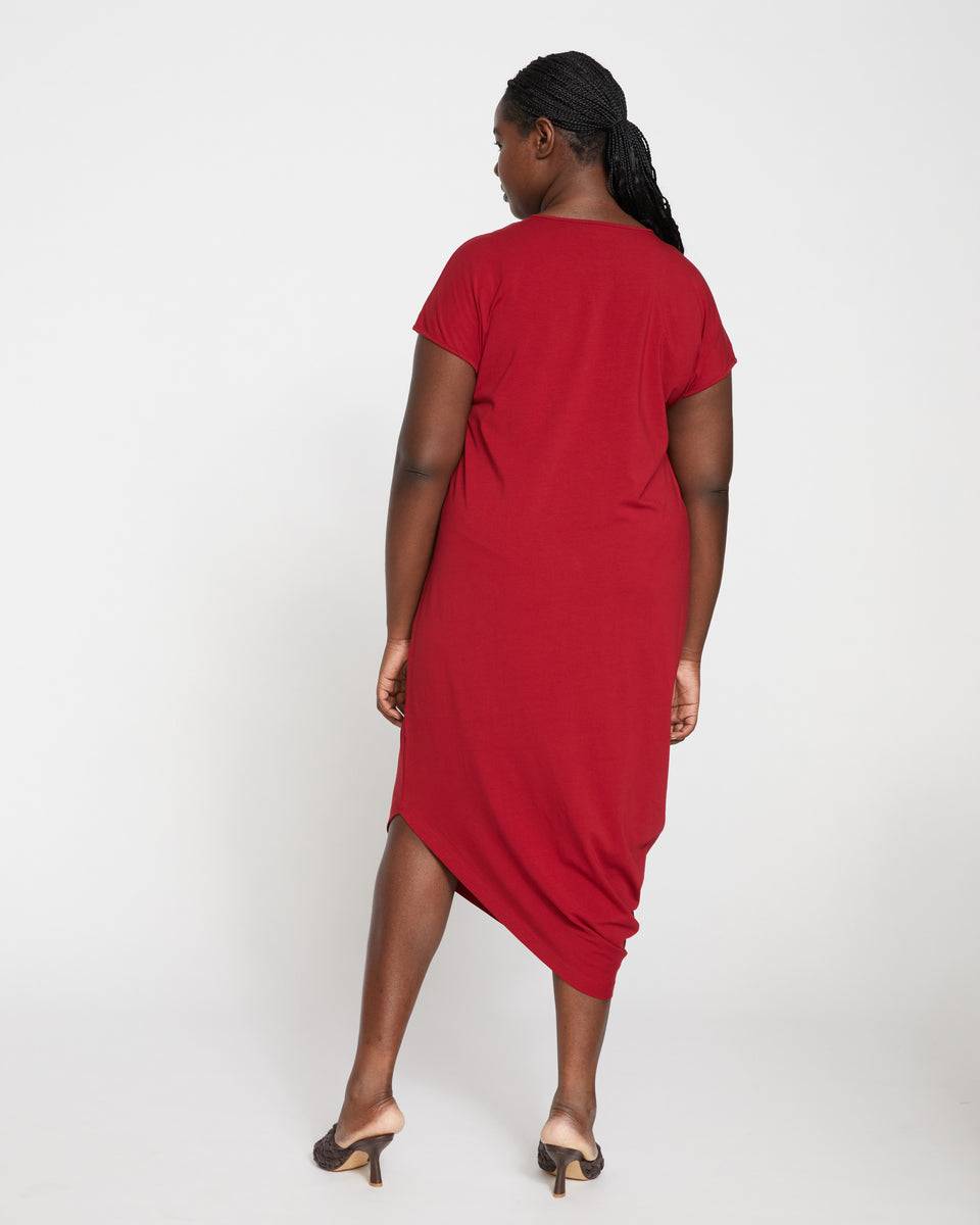 Iconic Geneva Dress - Rhubarb Zoom image 3