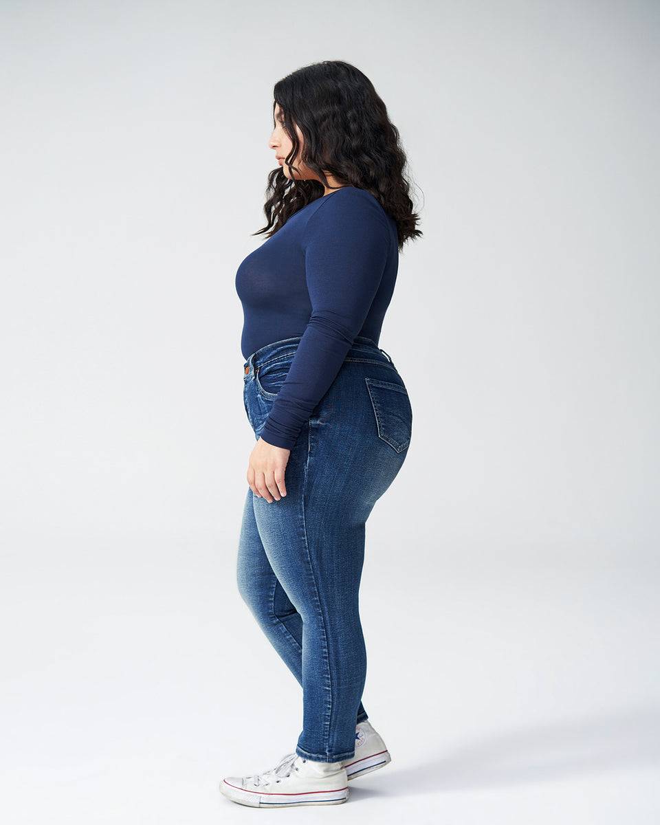 KanCan | High Rise | Cropped Jeans Plus Size