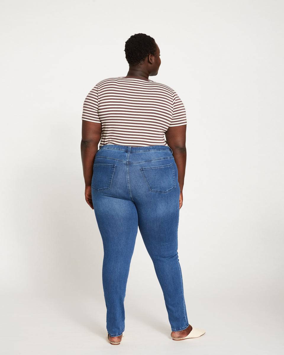Seine High Rise Skinny Jeans 27 Inch - True Blue | Universal Standard