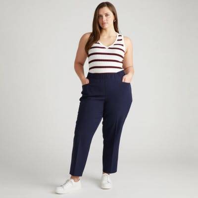 Women's Pull-On Ponte Pant 4-Way Stretch Fabric